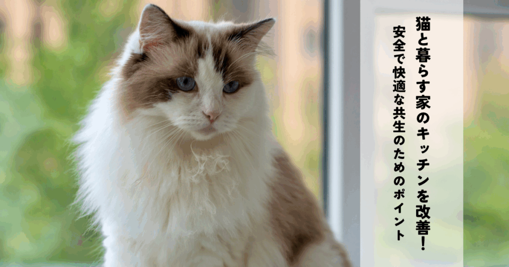 猫と暮らす家のキッチンを改善！安全で快適な共生のためのポイント